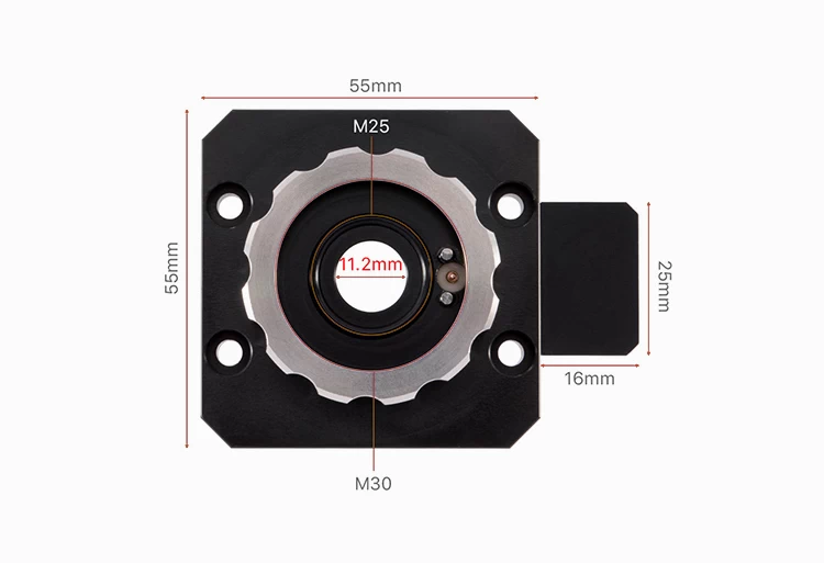 Nozzle Connector for Raytools BT230 - 3