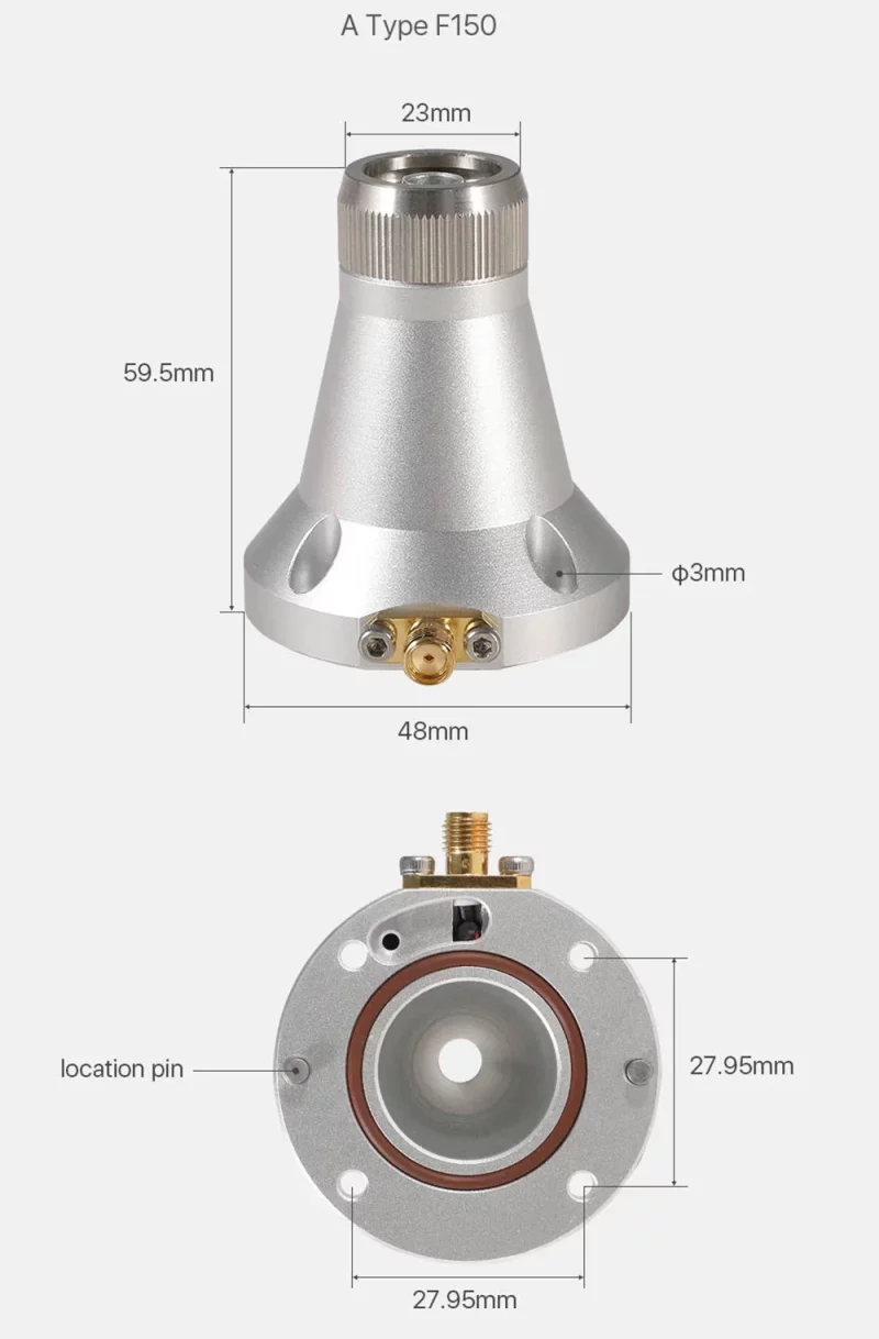 Nozzle Connector F150 for Raytools - Product Details 2