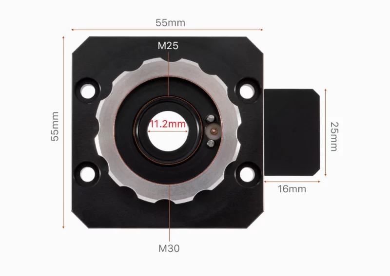 Nozzle Connector for Raytools BT230 - Product Details 1